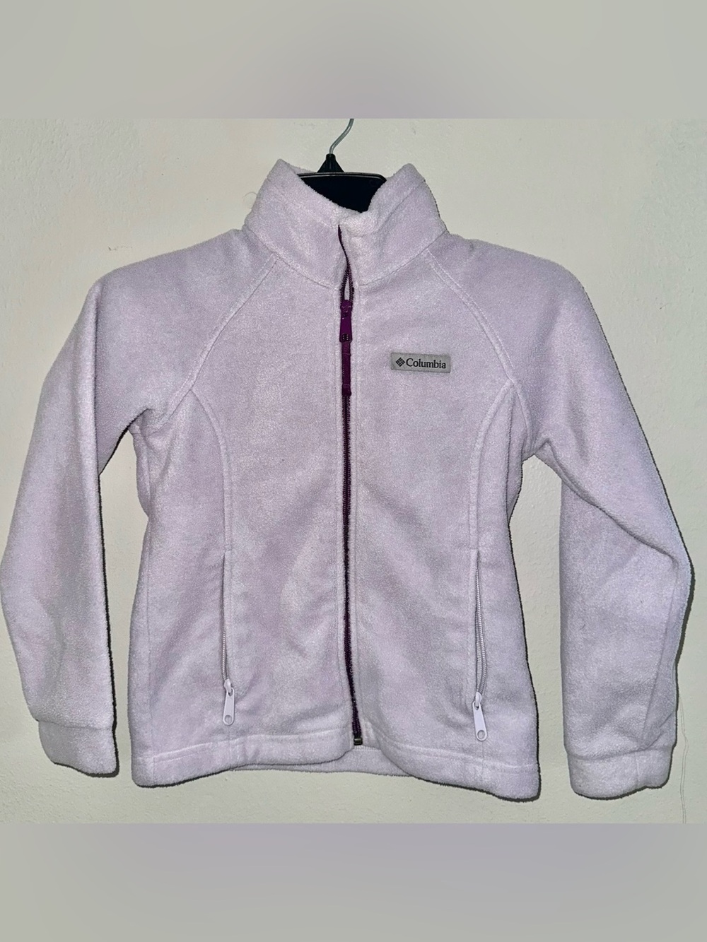 Columbia Light Purple Fleece Jacket